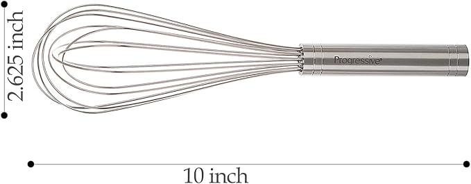 Prepworks by Progressive 10" Balloon Whisk, Handheld Steel Wire Whisk Perfect - Image 4