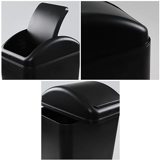 3.5 Gallons Capacity/ 14 Liter Plastic Trash Can, Garbage Bin - Image 2