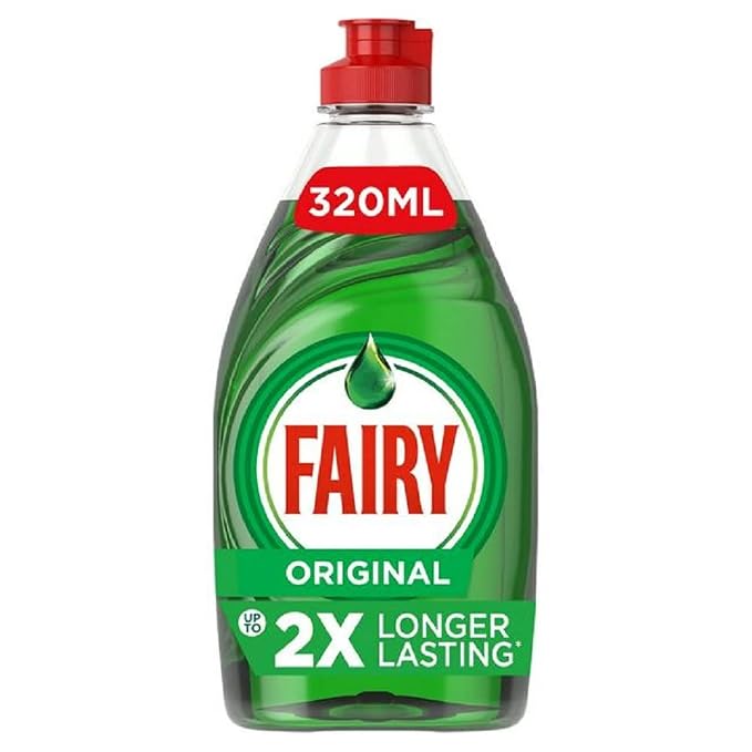 Fairy Original Washing Up Liquid Green with LiftAction, 320ml