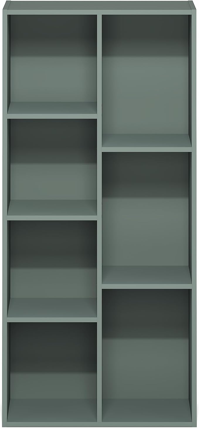 Furinno LUDER Book Shelf, 7-Cube Bookshelf, Bookcase - Image 7