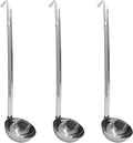 4 Oz Stainless Steel Ladle, 11.8" Long Handle Length by Auvotuis