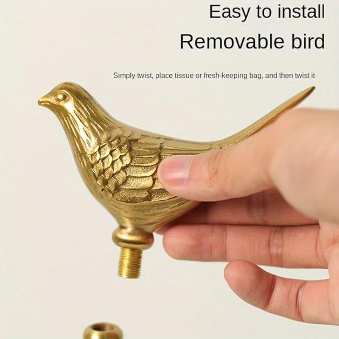 Luxurious Gold Paper Towel Holder Countertop, Brass Paper Towel Holder - Image 9