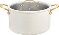 BEZIA Large Stainless Steel Stock Pot, 12 Quart Large Cooking Pot by BEZIA