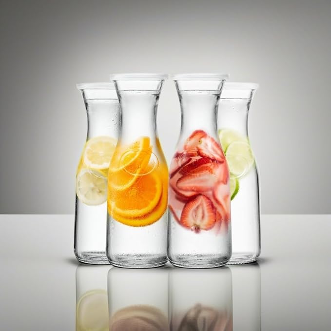 Kook Glass Carafe, Mimosa Bar Supplies, Carafe Pitchers - Image 5