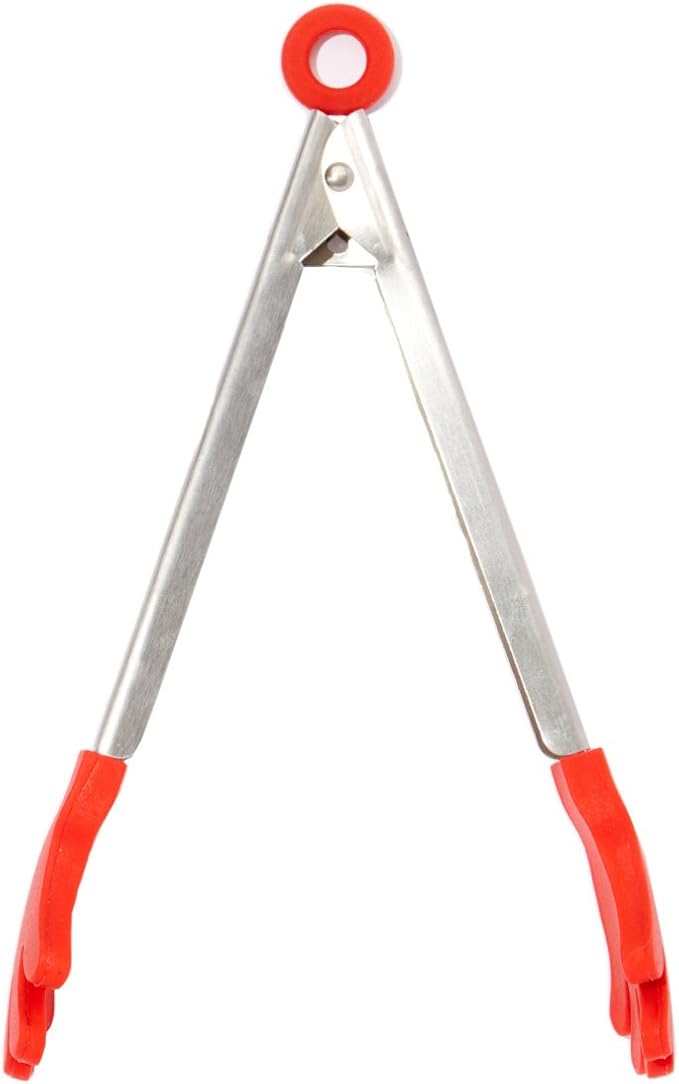 Kitchen Innovations J130DISP 7" Silicone Handy Tong - Image 2