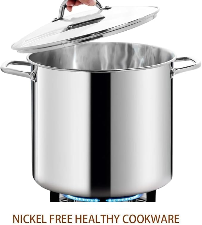 HOMICHEF LARGE STOCK POT 24 Quart - Image 3