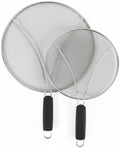 KitchenGuard Stainless Steel Splatter Guard Set of 2 by Unknown