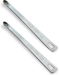 2PCS 1/64 Teaspoon Single Tiny Measuring Spoon, Small Individual Stainless by BERYLER
