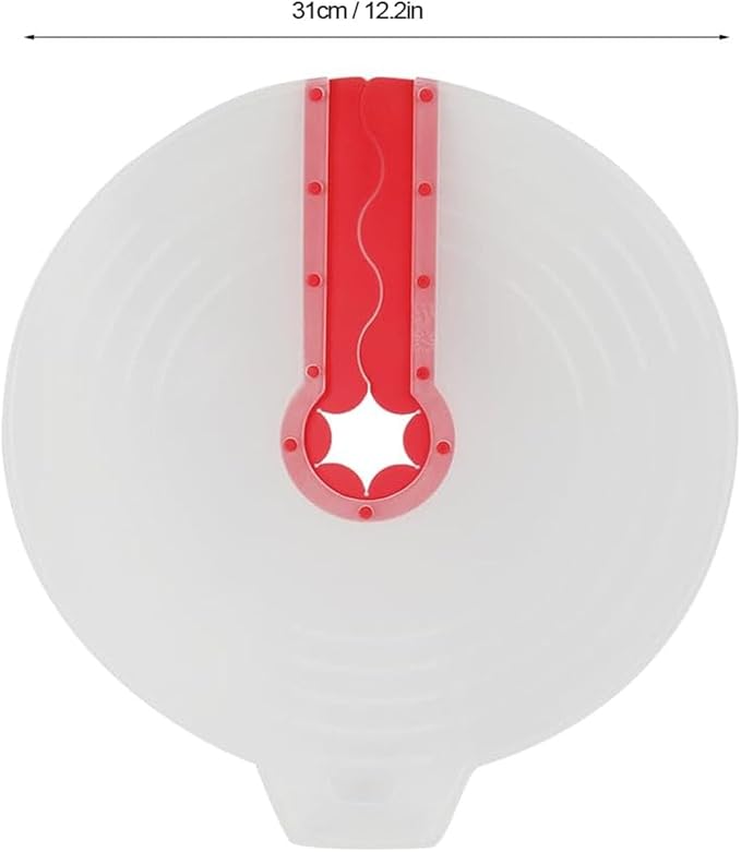 Silicone Mixing Bowl Splatter Guard, Modern Style, Dishwasher & Microwave Safe - Image 3