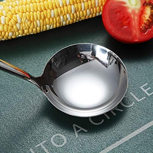 Stainless Steel Ladle, Berglander Soup Ladle, Cooking Ladle, Kitchen Ladle, Metal Soup Spoon For Cooking Non-Stick And Heat Resistant, Dishwasher Safe, Easy to Clean