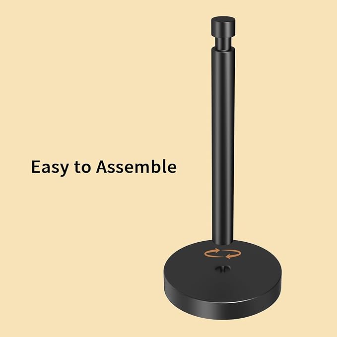 YUMORE Paper Towel Holder Countertop, Standing Paper Towel Roll Holder - Image 8