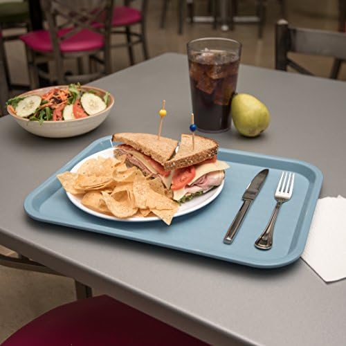 Carlisle Cafe Tray, Fast Food Restaurant Tray, 12 x 16, 1 Ct, Slate Blue
