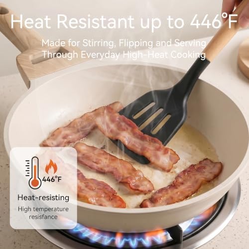 Silicone Kitchen Utensils Set, Heat-Resistant Cooking Utensils, BPA-Free
