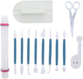 ScivoKaval Marshmallow Fondant Cake Decorating Hand Tool 12 Pcs 5 Sets by ScivoKaval