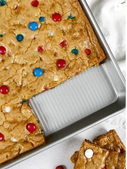 USA Pan Bakeware Nonstick Half Sheet Pan,Baking Sheet,Aluminized Steel,(Pack of 2)
