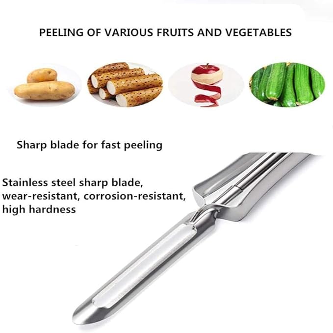 Aniso Kitchen vegetable peeler Stainless steel rotary peeler - Image 5