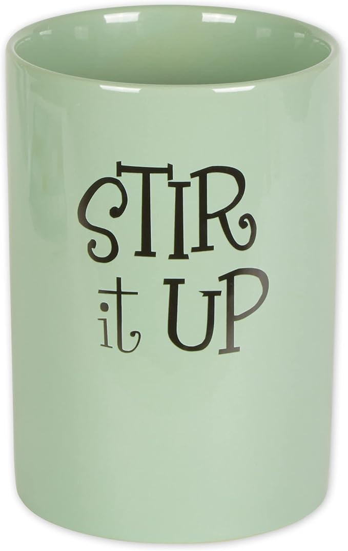 DII Kitchen Accessories Retro Collection Ceramics, Utensil Holder by DII