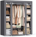 SONGMICS Closet Wardrobe, Portable Closet, Clothes Storage Organizer