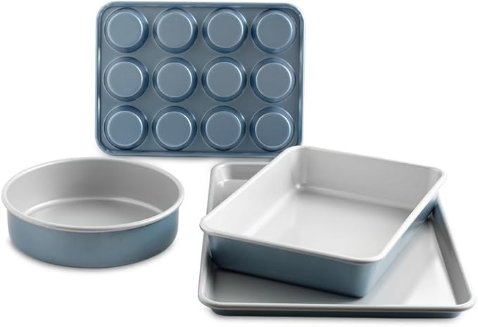 Nordic Ware Brilliant™ Colorful 4-Pc Baking Set, Nonstick made without PFAS or by NordicWare