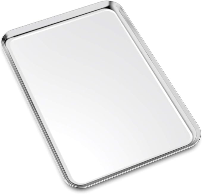 Large Set Baking Sheet and Cooling Rack Set, Bastwe 24L x 16W x 1H inch - Image 5
