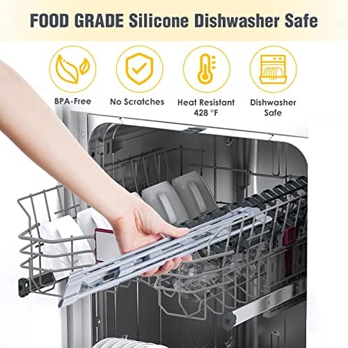 Tomorotec Triangle Roll Up Dish Drying Rack with Silicone Coating, Gray