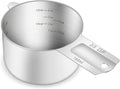1PCS 2/3Cup Single Measuring Cup, Etched Inner Scale Stainless Steel Measure by BERYLER