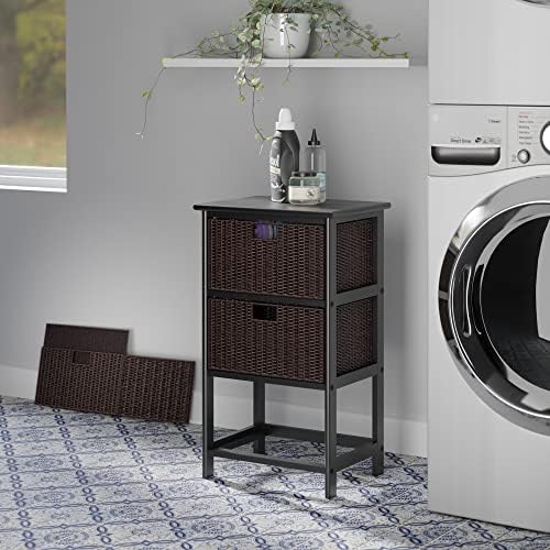 Winsome Omaha Home Storage Rack with 3 Baskets
