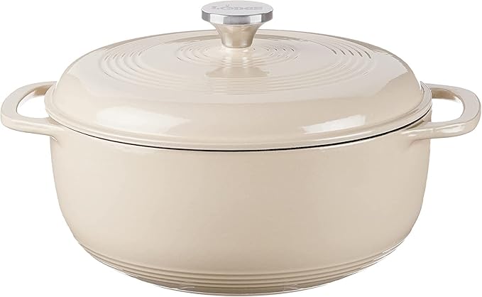 Lodge Essential Enamel Cast Iron Dutch Oven - Image 2