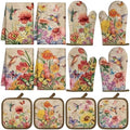 SiliFine 12 Pcs Summer Hummingbird Kitchen Accessories Set