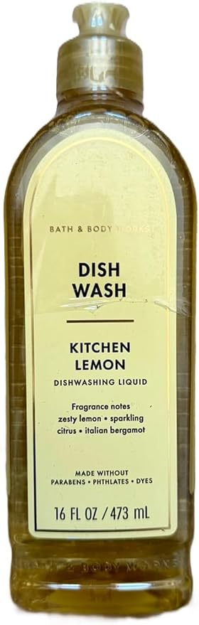Bath & Body Works NEW Kitchen Care - Dish Wash 16 fl oz (Kitchen Lemon)