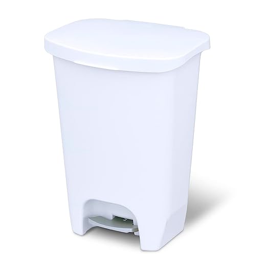 Glad 13 Gallon Trash Can | Plastic Kitchen Waste Bin by GladTrashFoodStorage