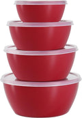 4-Piece Classic Plastic Prep Bowls by SCWBOEII