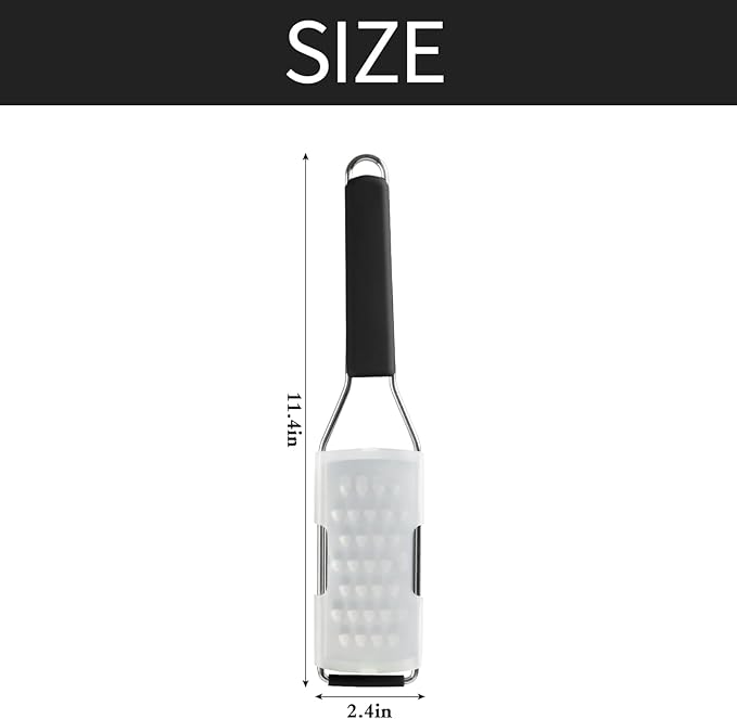 Cambom Cheese Grater Vegetable Shredder & Citrus Zester Lemon Zester - Image 6