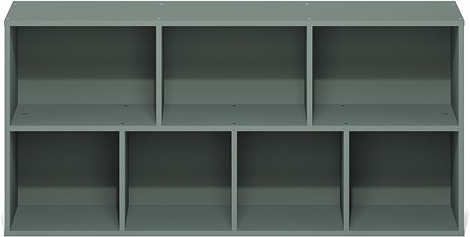 Furinno LUDER Book Shelf, 7-Cube Bookshelf, Bookcase - Image 8