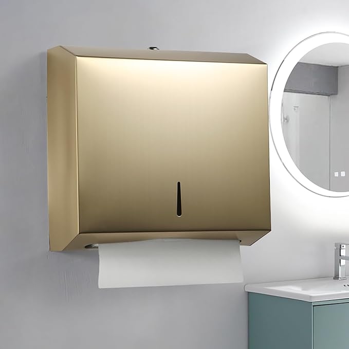 Comercial Paper Towel Dispenser Wall Mount, Stainless Steel Hand Towel Dispenser - Image 2
