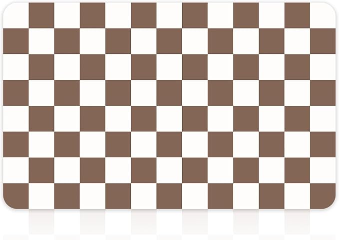 12" x 20" Checkered Dish Drying Mat - Image 9