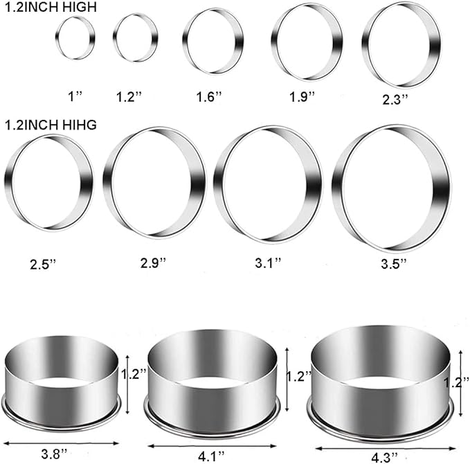 12 Pieces Biscuit Cookie Cutter Set - Image 6