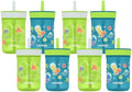 Contigo Kids’ Leighton Straw Tumbler with Spill-Proof Lid, 14 Oz., (Pack of 8)