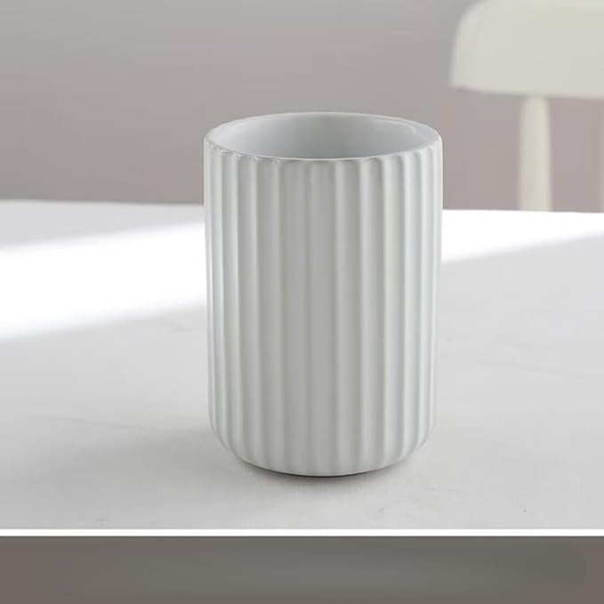 TOPYOKK Stoneware Coffee Bar Utensil Holder Tea & Coffee Spoon & Stirrer Holder - Image 7