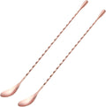 2 Pcs 12 Inches Bar Spoon, Long Handle Mixing Stirrers by Briout