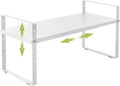 Across-Star Expandable Cabinet Shelf Organizer Rack, Stackable Kitchen Counter by Acorss-Star