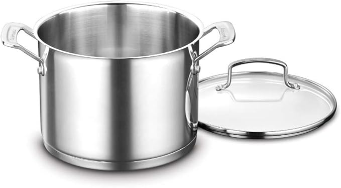 Cuisinart 6-Quart. Stockpot w/Cover, Stainless Steel by Cuisinart