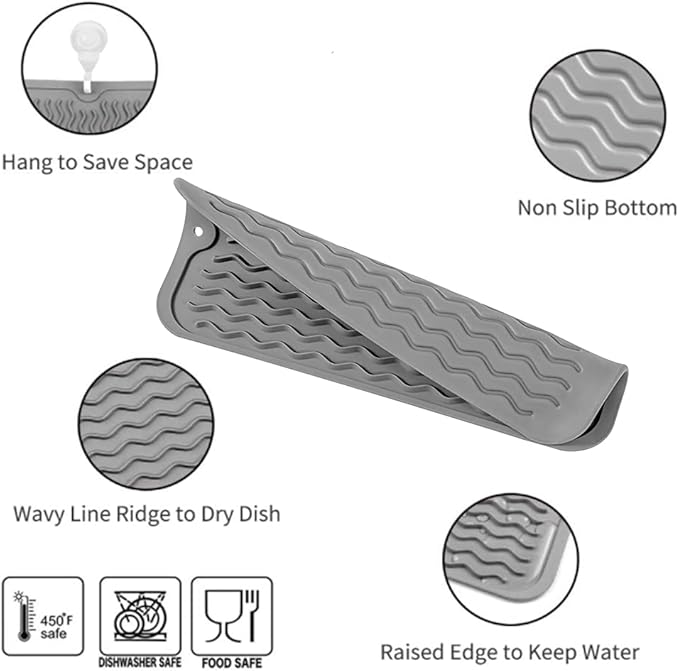 MicoYang Silicone Dish Drying Mat - Image 3