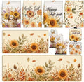 Fall Kitchen Decor Set, 10 Pcs Wildflowers Kitchen Set