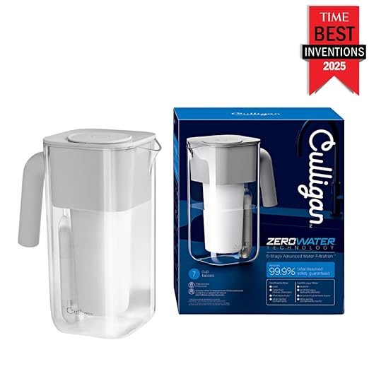 Culligan with ZeroWater Technology 7-Cup Water Filter Pitcher – Includes - Image 2