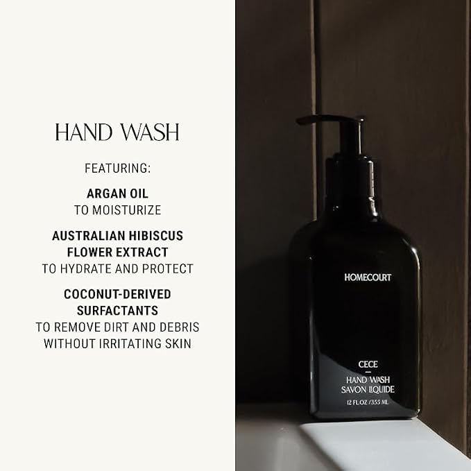 Homecourt Kitchen Duo, Powerful Dish Soap & Gentle Cleansing Hand Wash, Clean Formula, Non-Toxic & Skin-Safe, Neroli Leaf (2 Products)