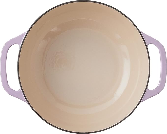 Lodge 7.5 Quart Enameled Cast Iron Oval Dutch Oven - Image 2
