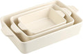 Sweejar Ceramic Bakeware Set, Rectangular Baking Dish by Sweejarco1949
