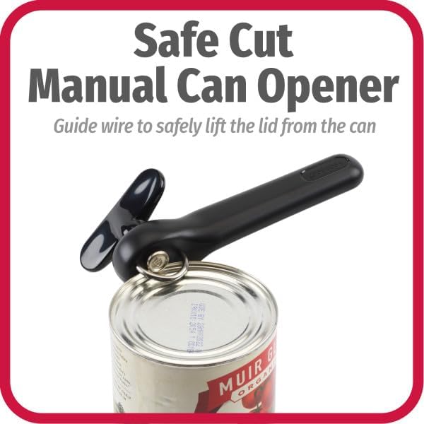 Good Cook Can Opener, Safe Cut Manual Can Opener, no Sharp Can Edges - Image 4