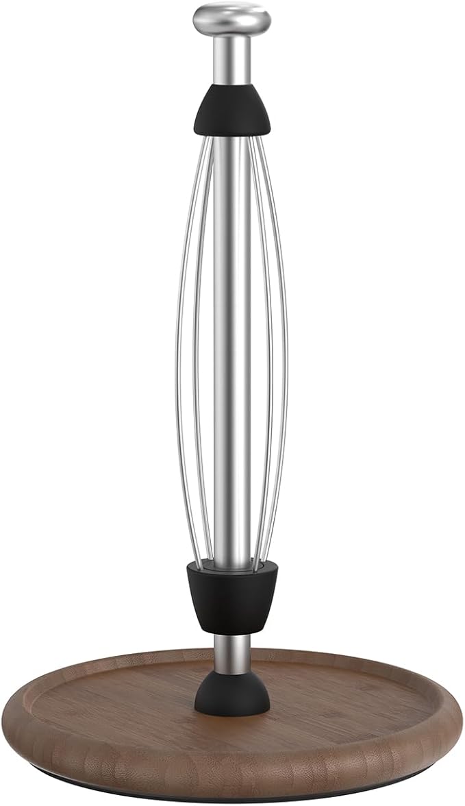 VEHHE Wooden Paper Towel Holder Countertop by VEHHE